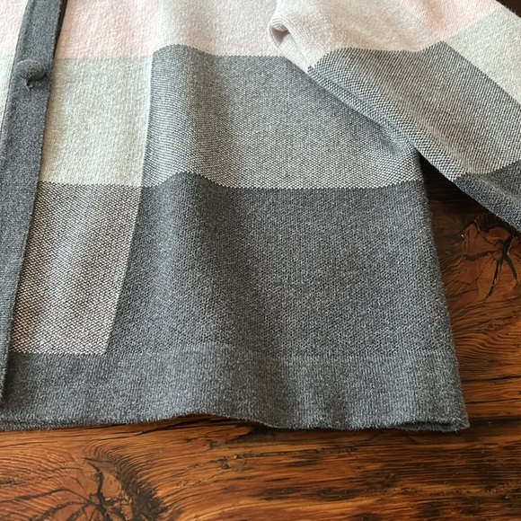 Marble pink and grey colour blocked cardigan XL-XXL - Picture 6 of 10